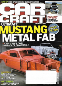 CAR CRAFT 2010 NOV - MUSTANG METAL FAB, DRIVESHAFTS, '78 MALIBU, '65 RAMBLER